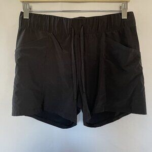 All in Motion black workout athletic shorts pockets elastic waist women's size S
